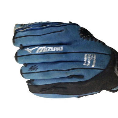 Used Mizuno POWER CLOSE BB/SB Glove RH Throw Royal Blue 11 1/2" 11760-S000082829