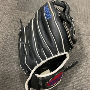 Used Wilson A450 BB/SB Glove RH Throw Black 12" 11614-S000222744