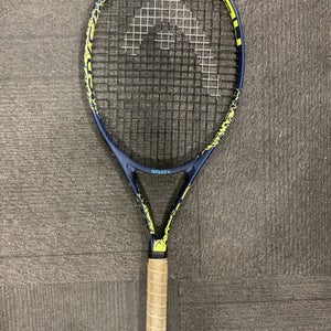 Used Head SPARK Adult Tennis Racquet Navy Blue 4 3/8" 11614-S000222717