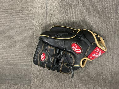 Used Rawlings GG ELITE BB/SB Glove RH Throw Black 12" 11614-S000222652