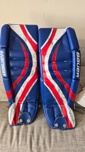 Used 35" Bauer X:55 Goalie Leg Pads