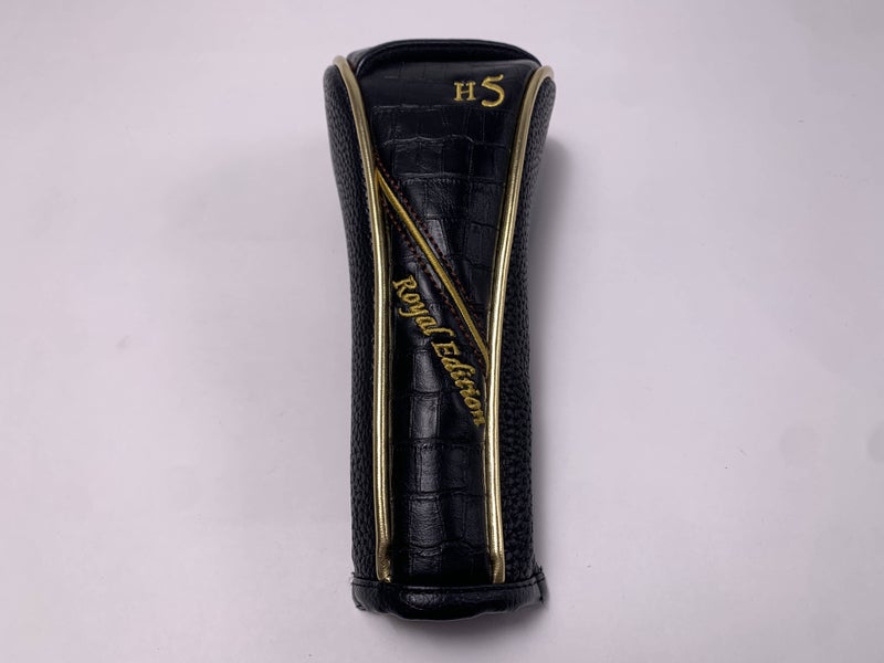 XXIO Prime Royal Edition 5 Hybrid Headcover Black Gold NEW