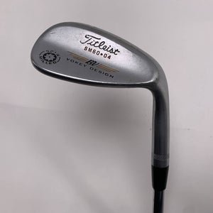Titleist Vokey Spin Milled CC Chrome Lob Wedge LW 60* 4 Bounce Wedge RH