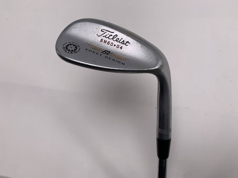 Titleist Vokey Spin Milled CC Chrome Lob Wedge LW 60* 4 Bounce Wedge RH