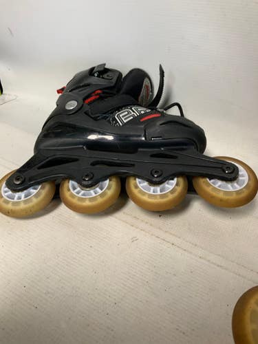Used Bladerunner PHOENIX 1-4 Junior Rec Fitness Skates Black Adjustable 11823-S000034715
