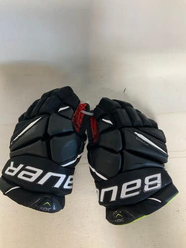 Used Bauer VAPOR X2.9 Junior Gloves Black 10" 11823-S000034716