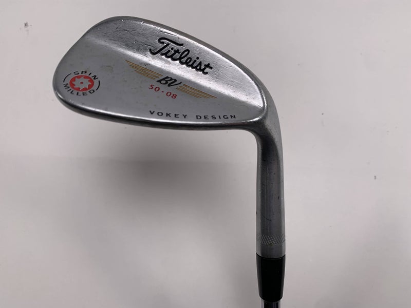 Titleist Vokey Spin Milled CC Chrome Gap Wedge GW 50* 8 Bounce Wedge RH