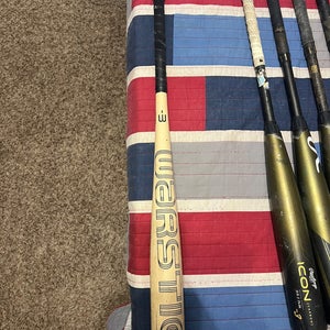 Warstic BBCOR Certified Bat (-3) 30 oz 33" (Used)