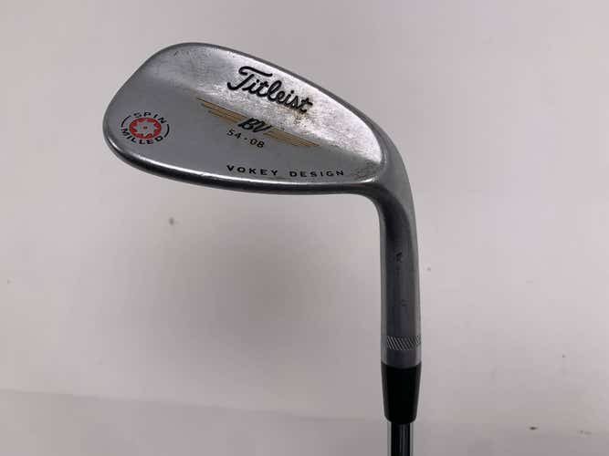 Titleist Vokey Spin Milled CC Chrome Sand Wedge SW 54* 8 Bounce Wedge RH