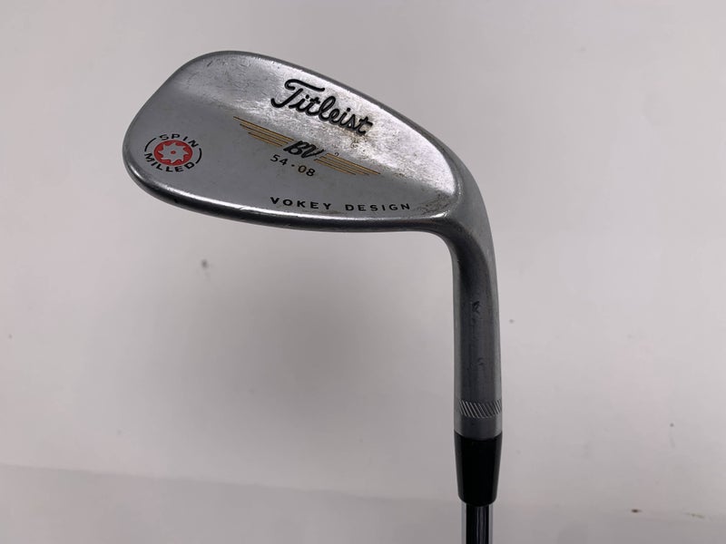 Titleist Vokey Spin Milled CC Chrome Sand Wedge SW 54* 8 Bounce Wedge RH