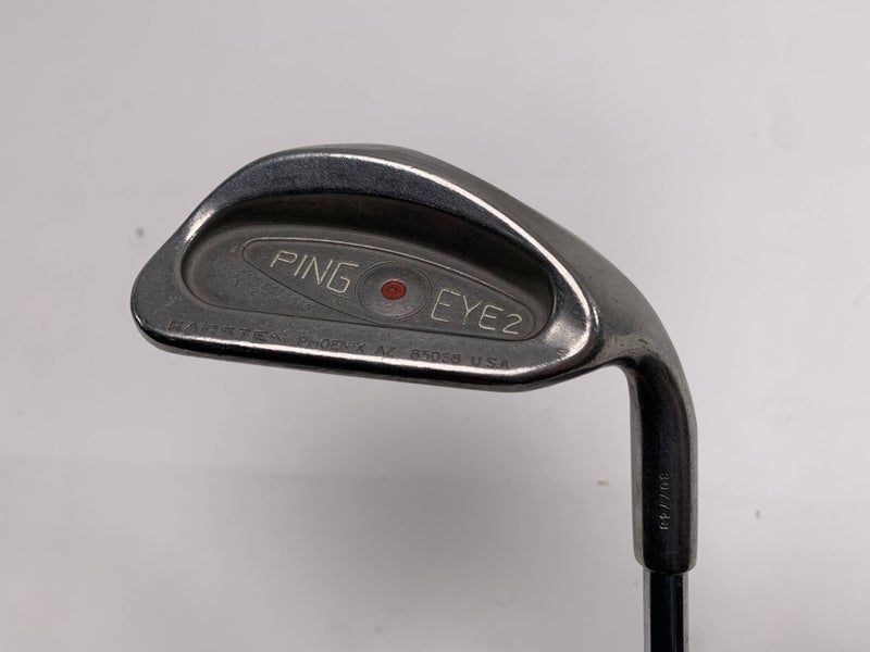 Ping Eye 2 Sand Wedge SW Red Dot 1* Flat Karsten ZZ-Lite Stiff Steel Mens RH