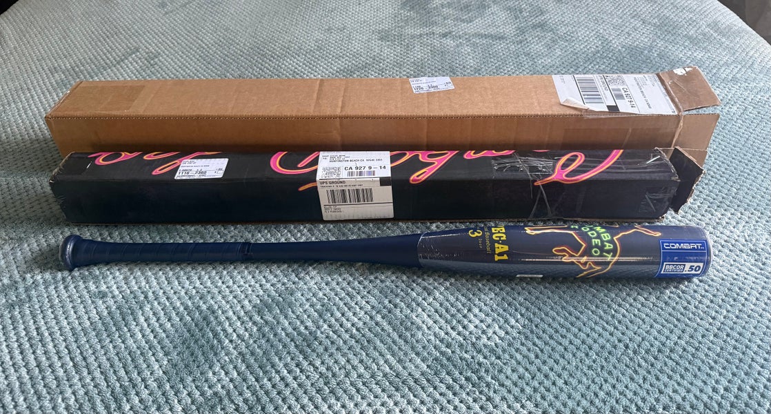 2025 Combat MFG Spec A1 Alloy BBCOR Certified Bat (-3) 30 oz 33" (New)