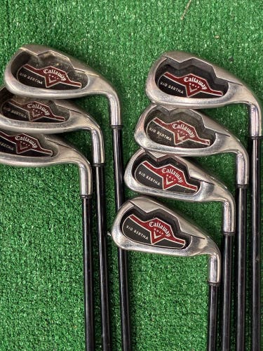 2002 Callaway Big Bertha Iron Set (Needs Regrip)