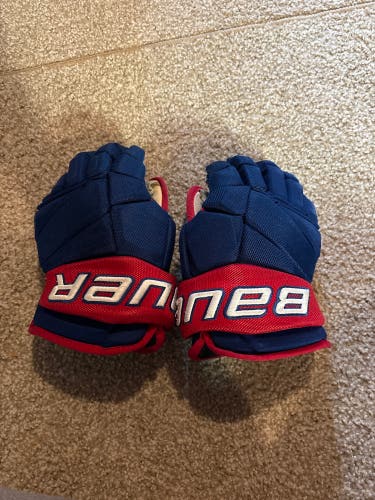Bauer Vapor Pro Team Gloves 13" Pro Stock (Used)
