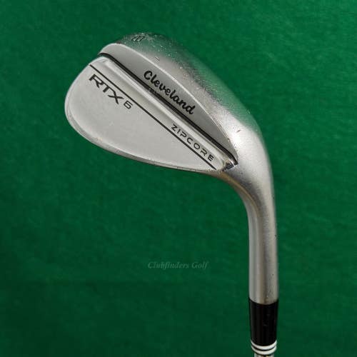 Cleveland RTX 6 Zipcore Mid Chrome 58-10 58 Lob Wedge DG Spinner TI Steel Wedge