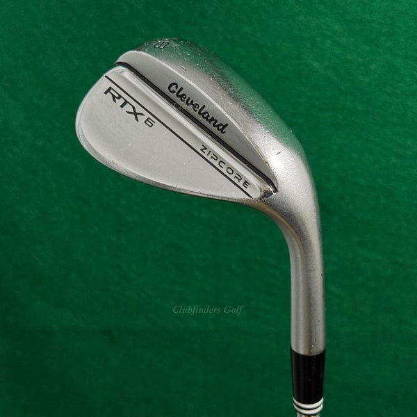 Cleveland RTX 6 Zipcore Mid Chrome 58-10 58 Lob Wedge DG Spinner TI Steel Wedge