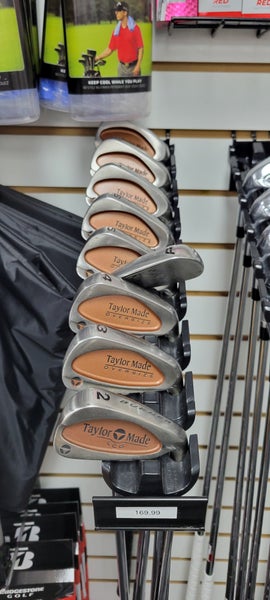 Used Taylormade OVERSIZED BURNER Mens Iron Set RH 2I-PW 11497-S000152648