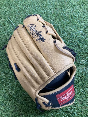 Gold Rawlings Players Series RH Infield Softball Glove 11.5" (Used)