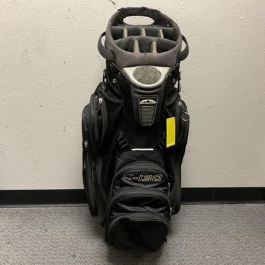 Used Sun Mtn C130 Mens Cart Bag Black 11855-S000191931