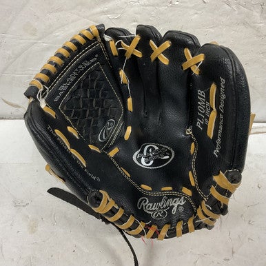 Used Rawlings Players Series PL10MB Baseball Glove RH Throw Black 10" 11855-S000191910