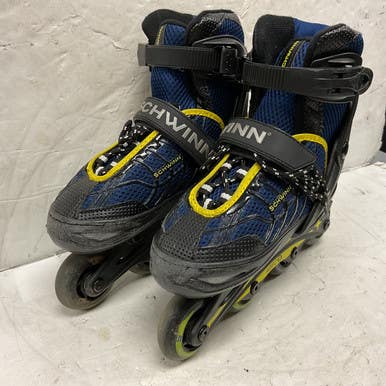 Used Schwinn ADJ 1-4 Junior Rec Fitness Skates Navy Blue Adjustable 11855-S000191909