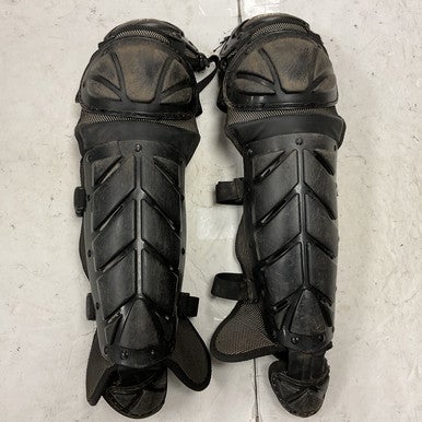 Used Adidas Catchers Leg Guards Black Intermediate 11855-S000191898