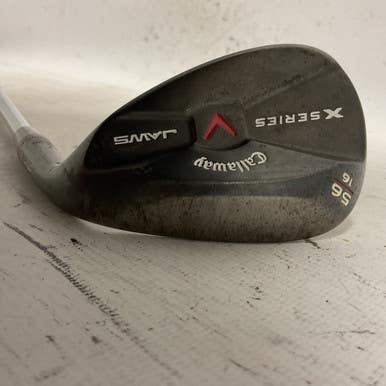 Used Callaway X SERIES JAWS Golf Wedge Mens RH 56 Degree 11855-S000192029