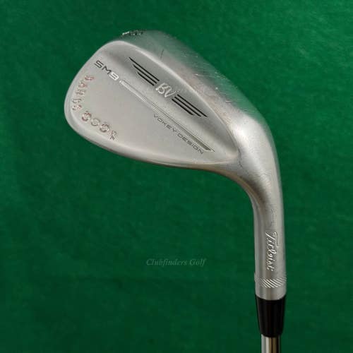 Titleist Vokey SM9 Chrome 58-8M 58 Lob Wedge Vokey Design Steel Wedge Flex