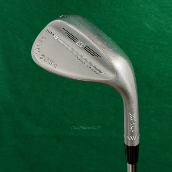Titleist Vokey SM9 Chrome 58-8M 58 Lob Wedge Vokey Design Steel Wedge Flex