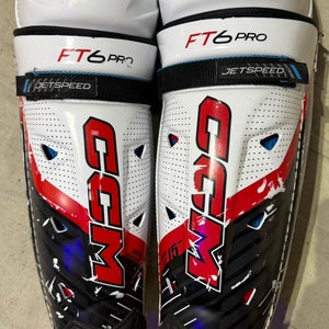 Senior CCM Jetspeed FT6 PRO Shin Pads 15"