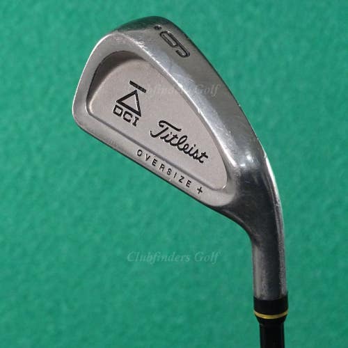 Titleist DCI Black Oversize+ Single 6 Iron Carbon Tour 5.0 Graphite Regular