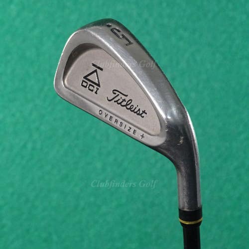 Titleist DCI Black Oversize+ Single 5 Iron Carbon Tour 5.0 Graphite Regular