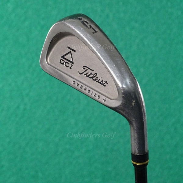Titleist DCI Black Oversize+ Single 5 Iron Carbon Tour 5.0 Graphite Regular