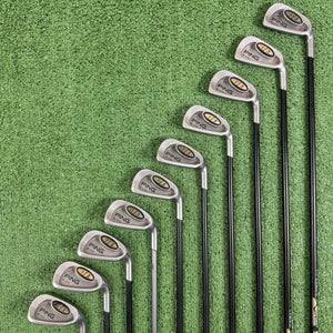 Ping i3 Blade Iron Set Red Dot 3-PW UW SW 350 Series Regular Flex Graphite