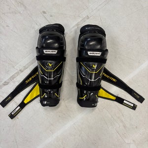 Bauer Supreme Mach Shin Guards youth 10”