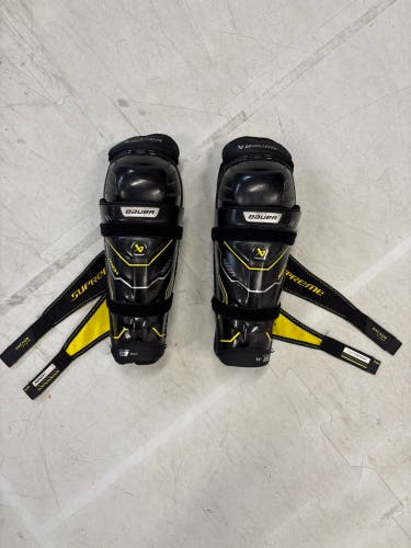 Bauer Supreme Mach Shin Guards youth 10”
