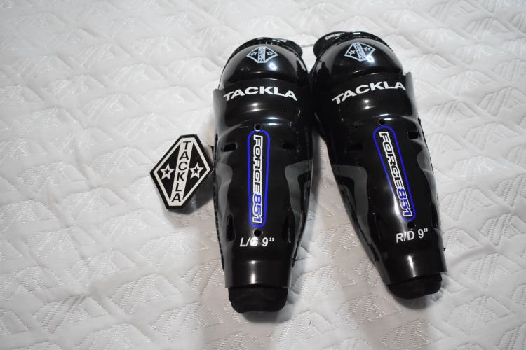 NEW - Tackla Force 851 Hockey Shin Pads, 9 Inches