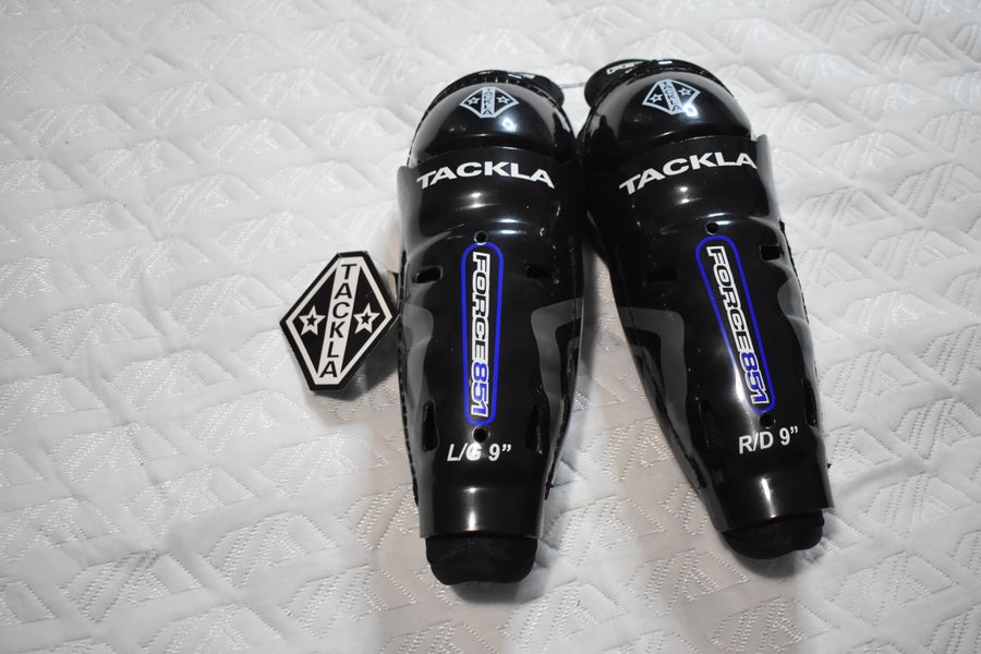NEW - Tackla Force 851 Hockey Shin Pads, 9 Inches