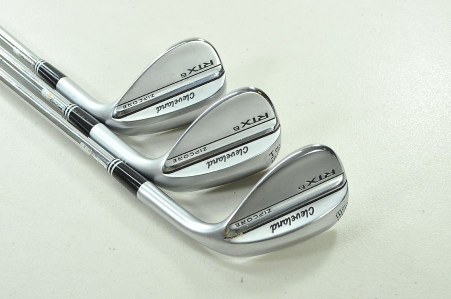 Cleveland RTX-6 Zipcore Tour Satin 50*, 54*, 58* Wedge Set Right Steel # 203571