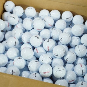 5 DOZEN TOUR ISSUE PGA TOURNAMENT SRIXON Z-STAR XV PRACTICE BALLS 60, READ