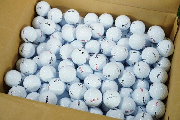 5 DOZEN TOUR ISSUE PGA TOURNAMENT SRIXON Z-STAR XV PRACTICE BALLS 60, READ