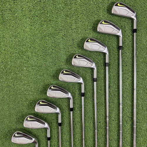 Nike Vapor Speed Iron Set 4-PW GW SW True Temper Dynalite 105g Stiff Flex Steel