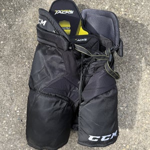Senior Small CCM Super Tacks Hockey Pants (Used) Black