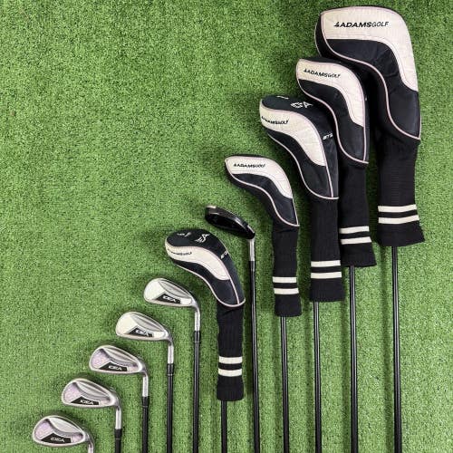 Adams A7os Golf Set Driver 3 5 Woods Hybrids 4-PW SW Grafalloy Ladies Womens