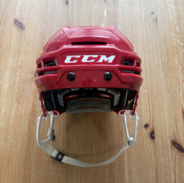 Small CCM Tacks 910 Helmet (Used) Red