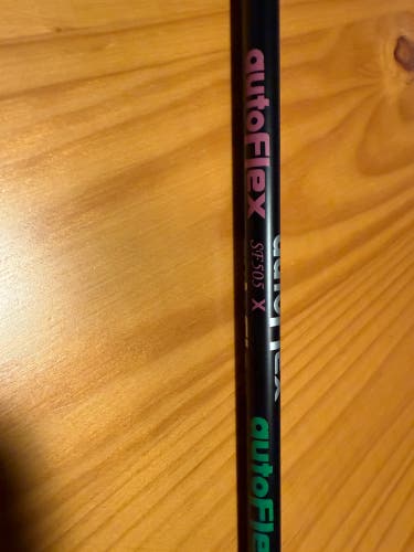 Autoflex SF505x driver shaft Taylormade tip
