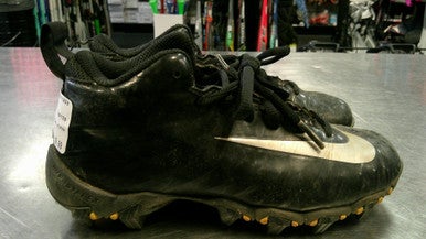 Used Nike ALPHA BB/SB Cleats Black Junior 01.5 11868-S000065376