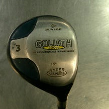 Used Dunlop GOLIATH Mens Fairway Wood RH 3 Wood 11868-S000065394