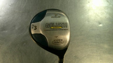 Used Dunlop GOLIATH Mens Fairway Wood RH 3 Wood 11868-S000065394