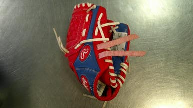 Used Rawlings PLAYERS SERIES BB/SB Glove RH Throw Red 9" 11868-S000065761